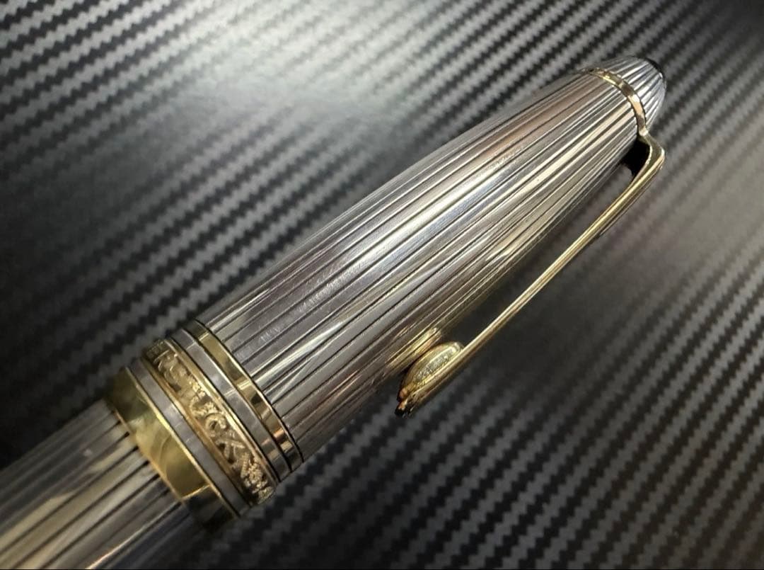 極美品 モンブラン マイスターシュテュック 1468 ソリテール 万年筆 B