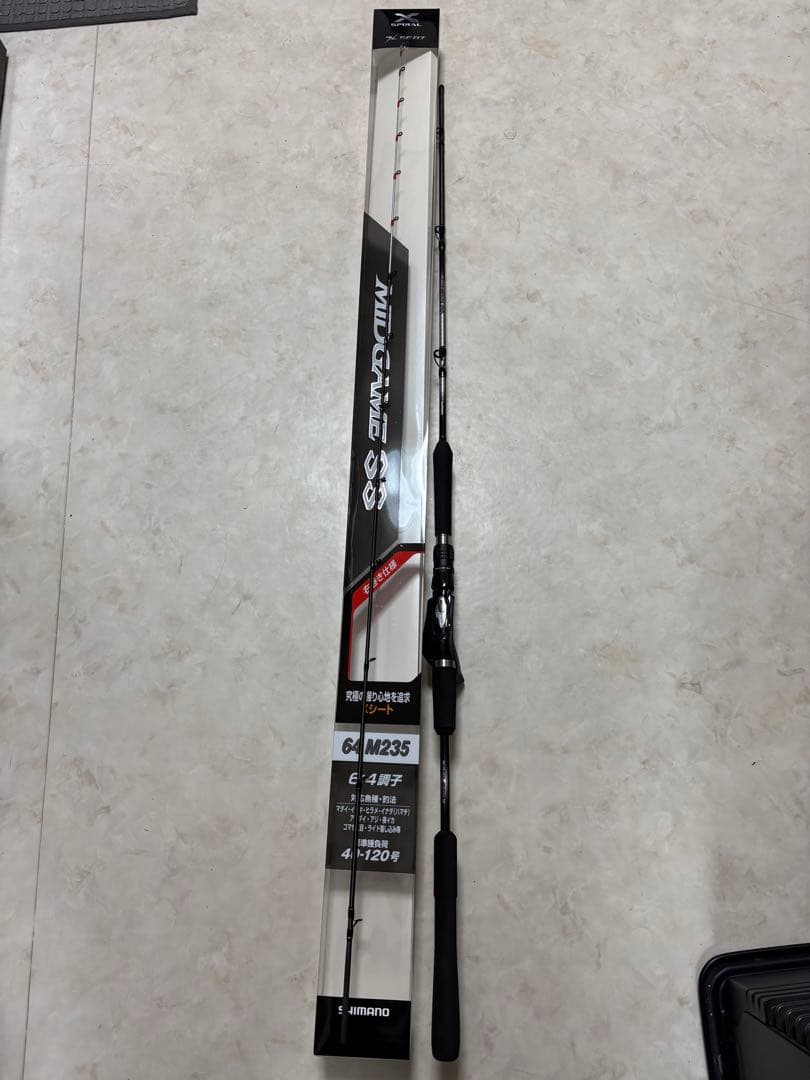 Shimano MIDGAME SS M235 船竿 6：4調子