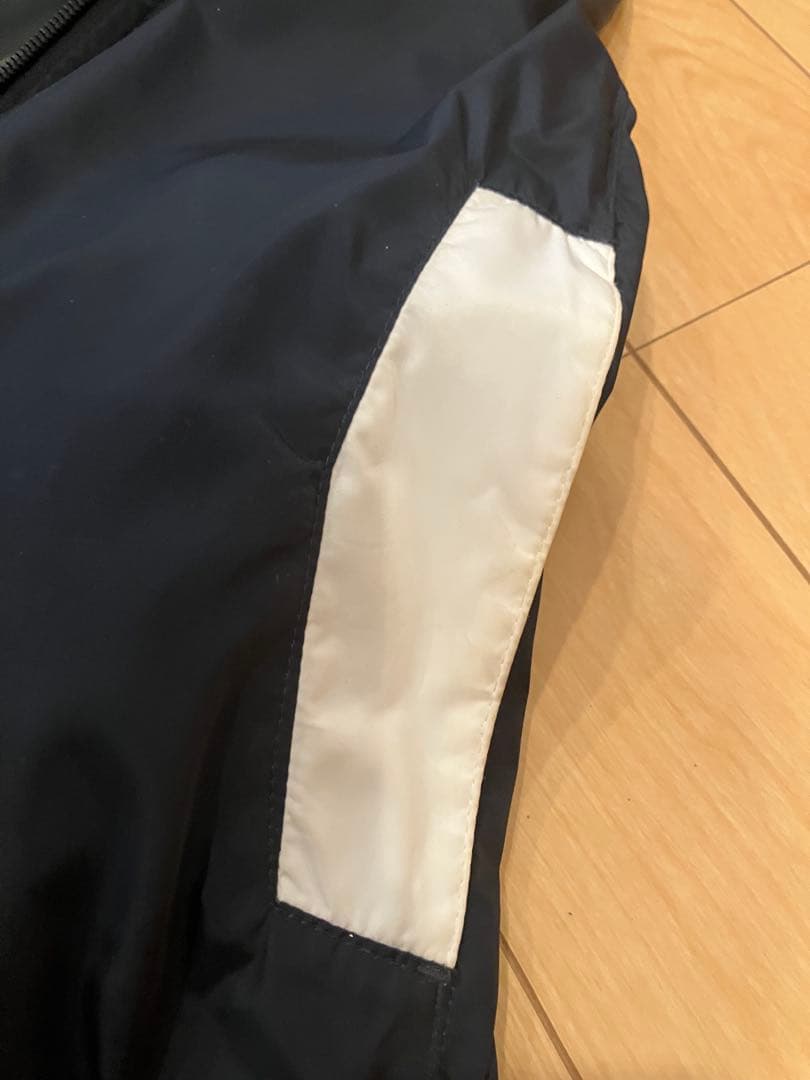 ムータマリン　空調服ベスト　サイズ5ネイビー×ホワイト