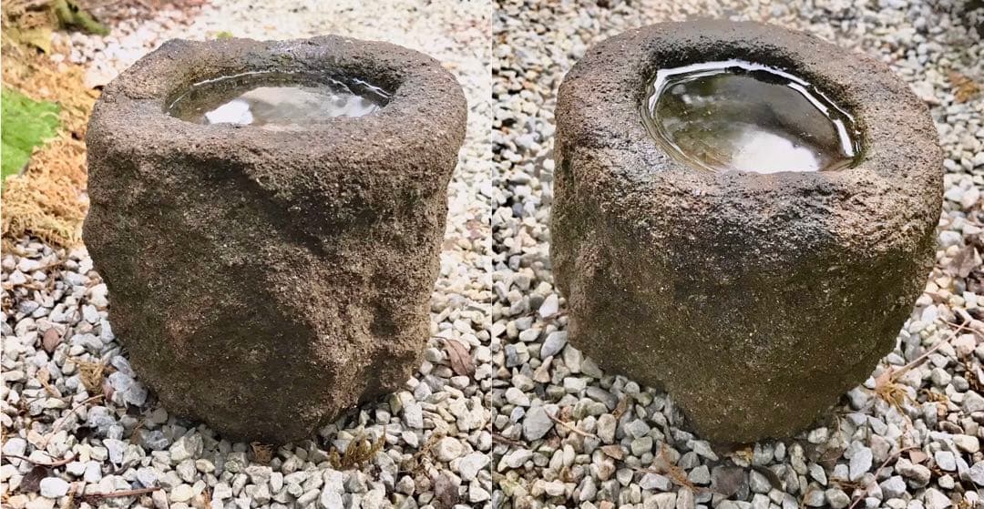 【石鉢・植え込み鉢・一輪差し鉢・和鉢・多肉植物鉢】庭石・置物