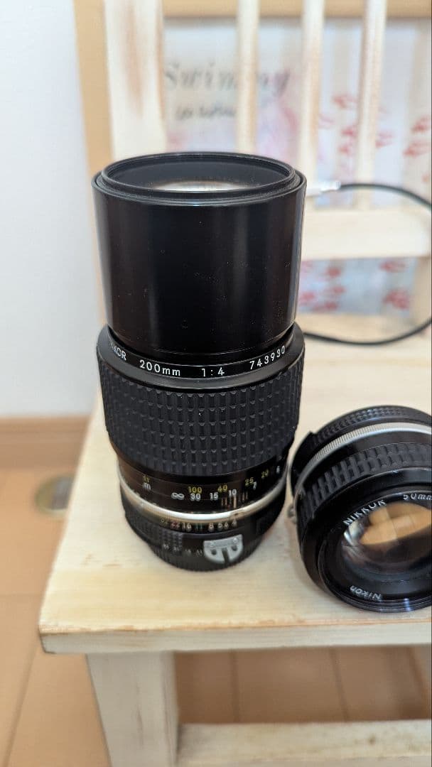 Nikon FM フィルム一眼レフカメラ NIKKOR レンズ付