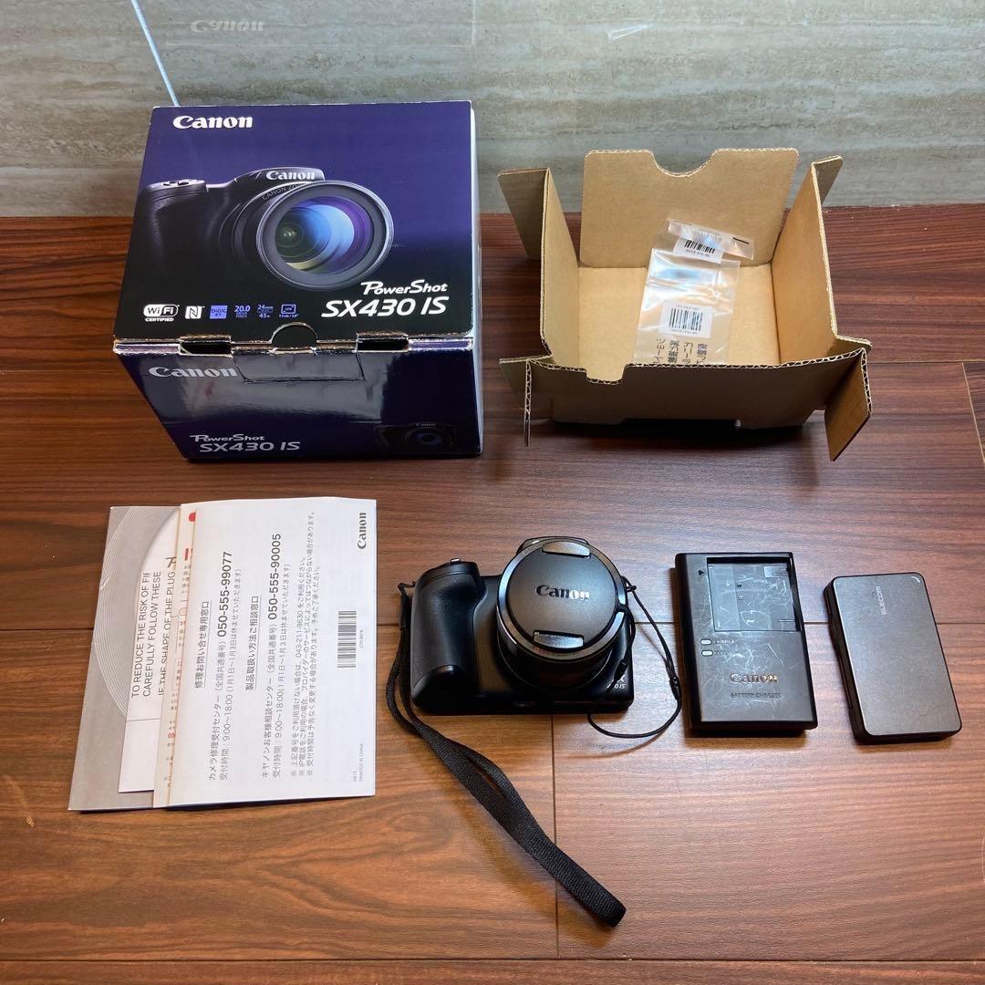 Canon PowerShot SX430 IS デジカメ ほぼ新品 4876