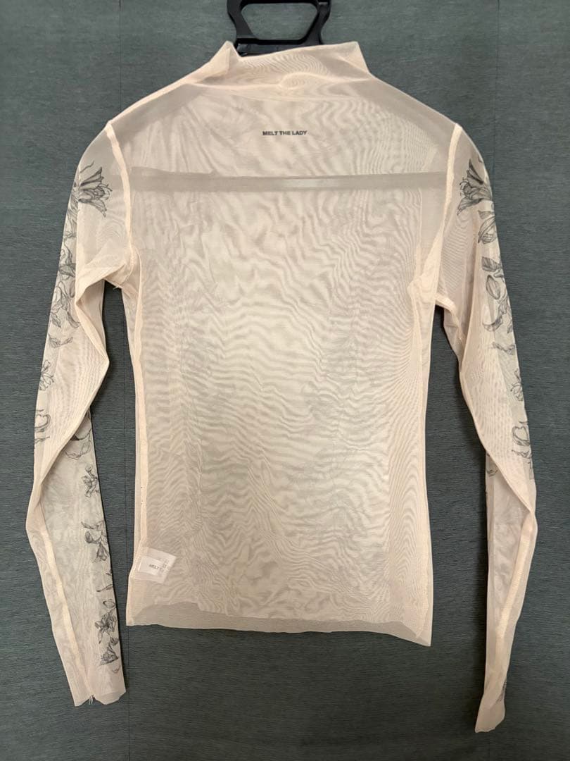 トップス MELT THE LADY Lily tattoo tops black