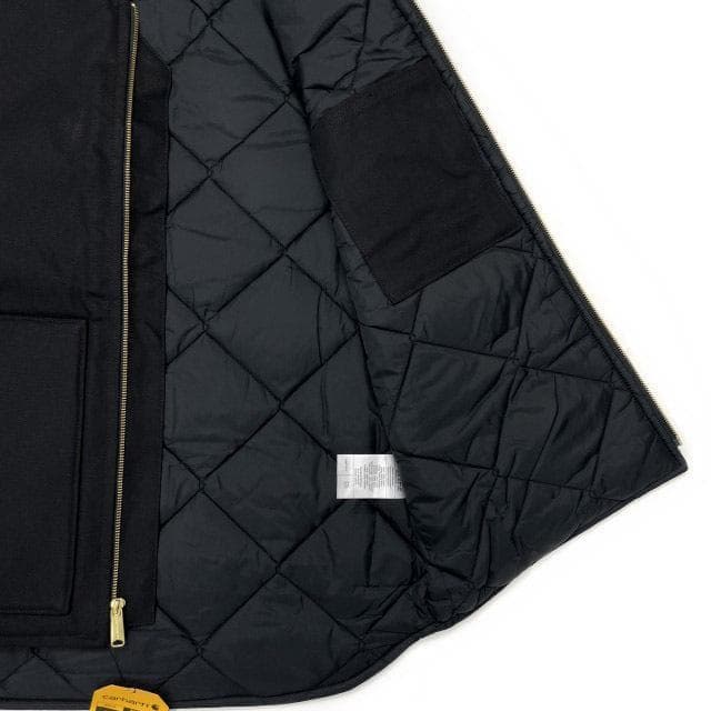 カーハート ダックベスト US購入(M/T)黒 181218