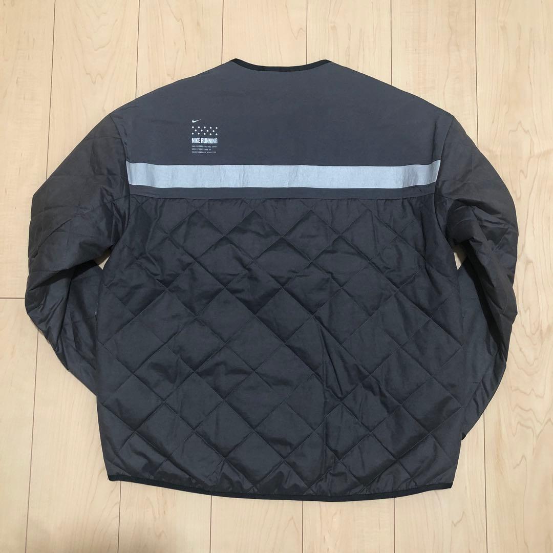 新品 日本未発売 NIKE ノーカラー ジャケット キルティング 中綿 ナイキ