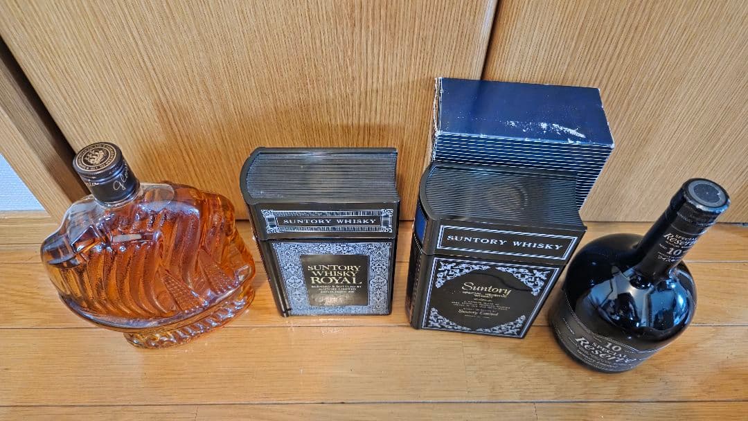 古酒 未開封/4本セット【サントリー ローヤル リザーブ グロリア】