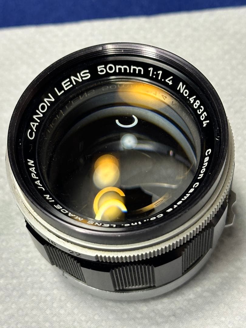 canon MODEL 7 完動➕50mm f1.8　レンズOK