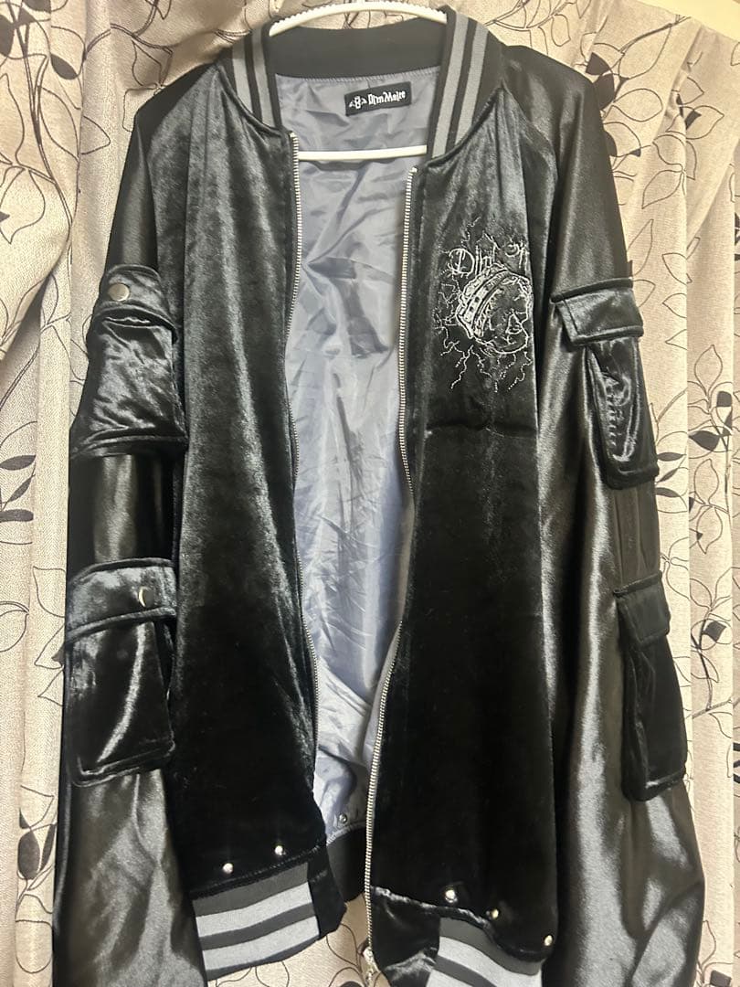 ディムモアール　dimmoire Messy Bones ベロアスカジャン 刺繍