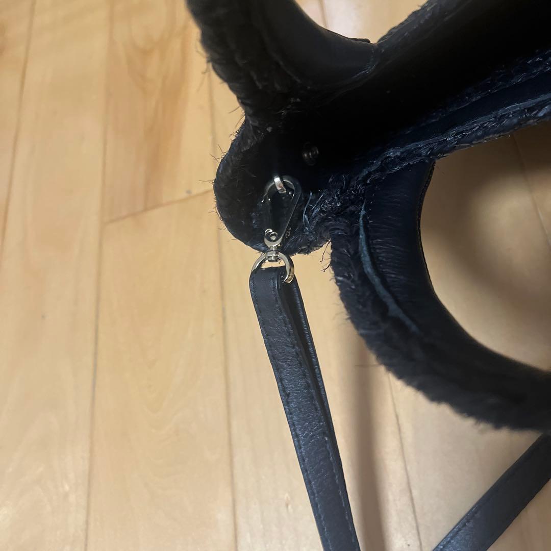 ヘレンカミンスキー　かごバック黒　2ウェイ