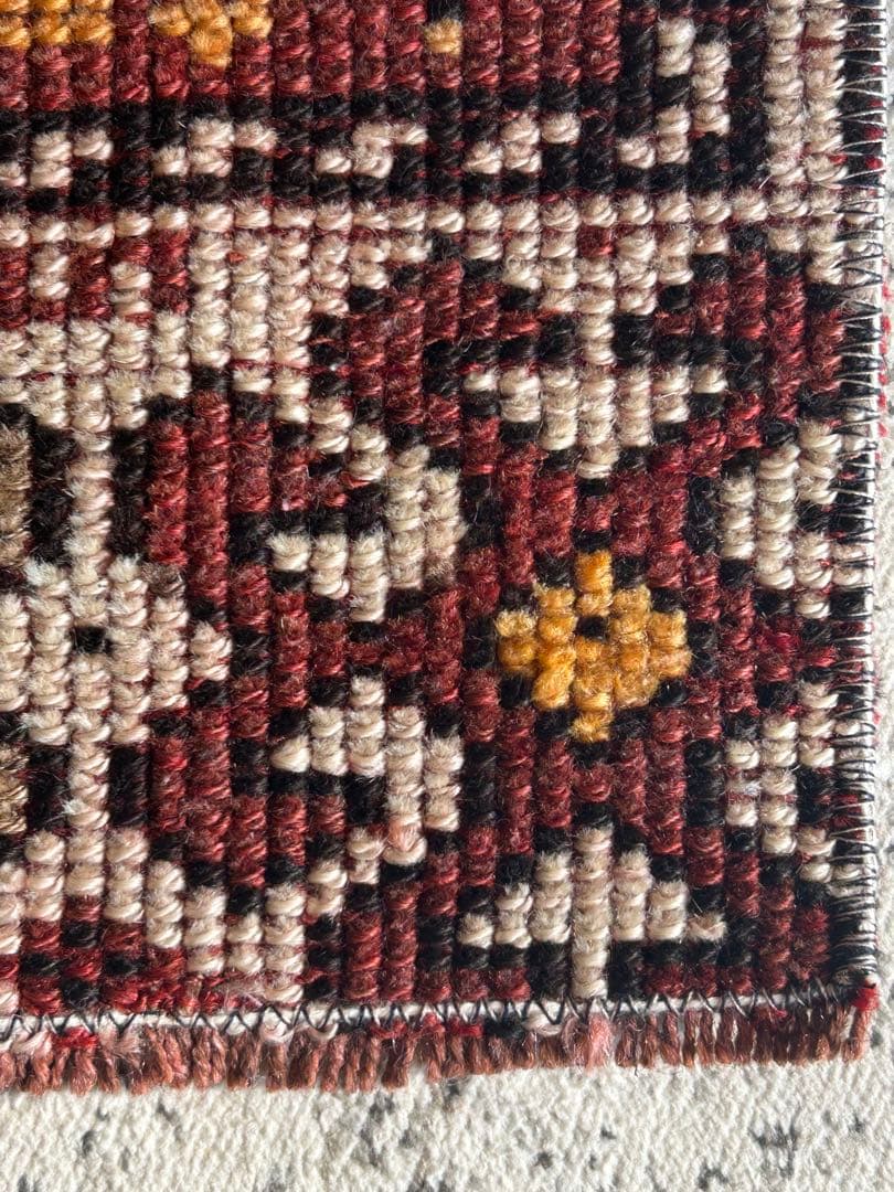 Earth color トルコ　ヴィンテージ　ラグ　トルコラグ　ウール