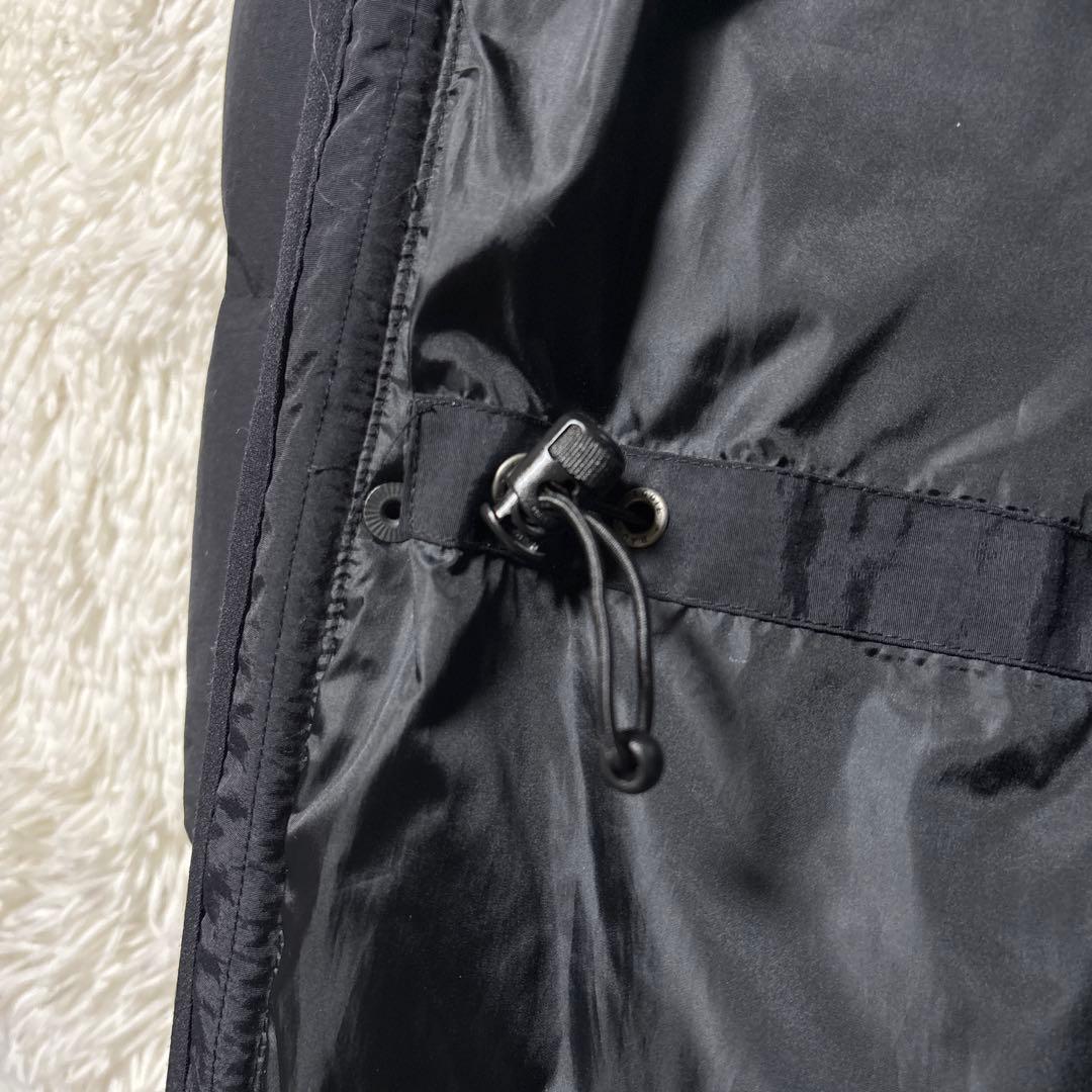 エディバウアー　カラコラム　ダウンジャケット　S表記　黒　フード