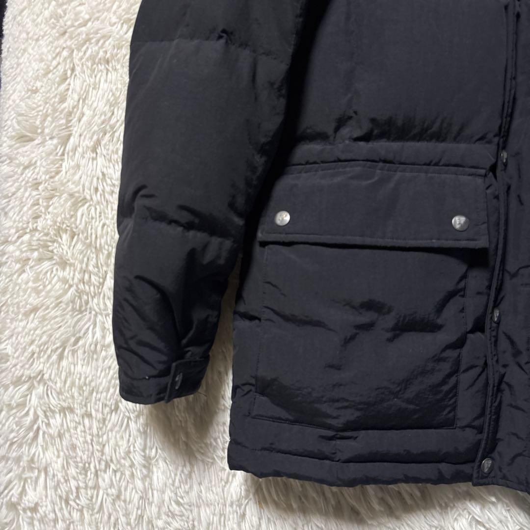 エディバウアー　カラコラム　ダウンジャケット　S表記　黒　フード