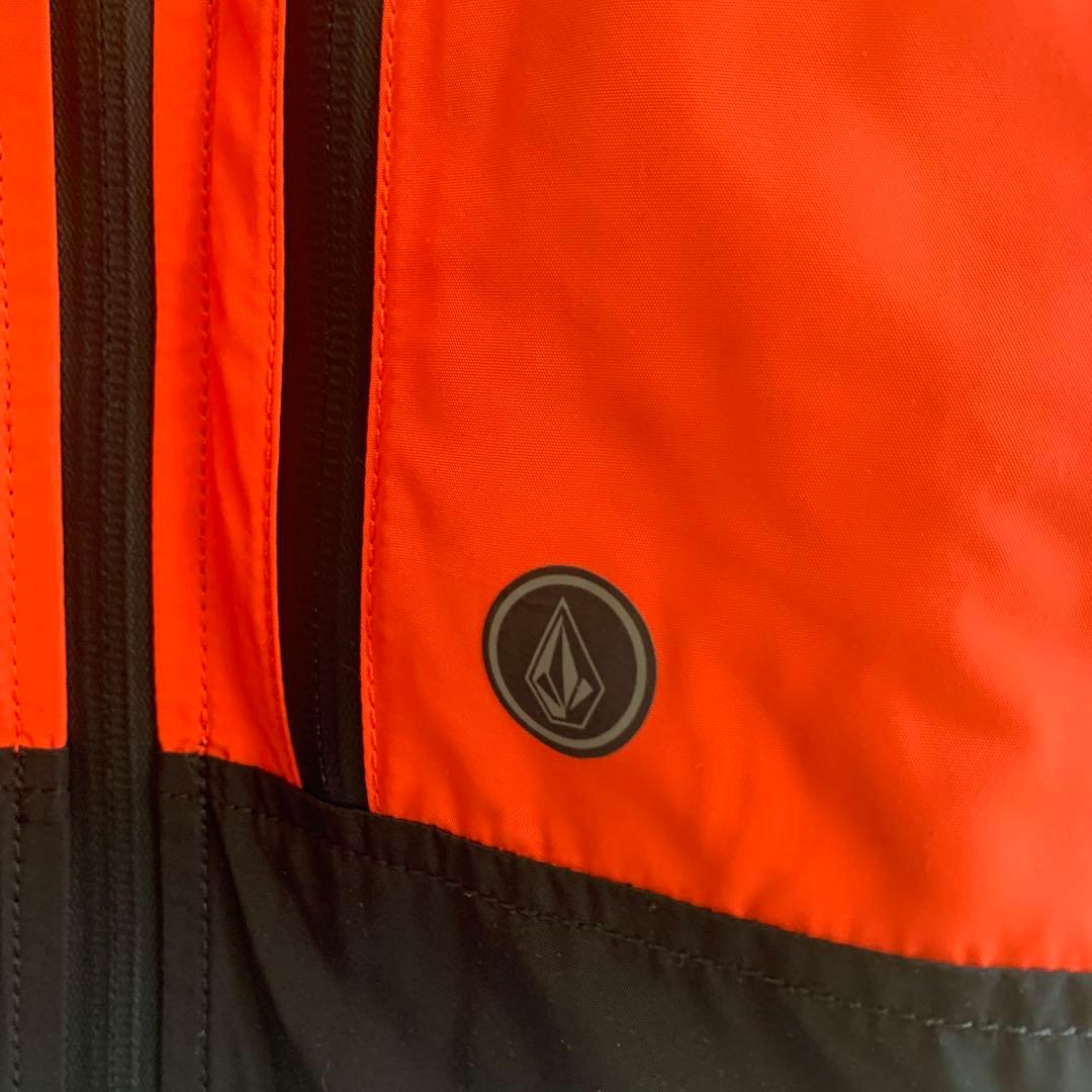 Volcom スノーボードウェア　黒・オレンジ