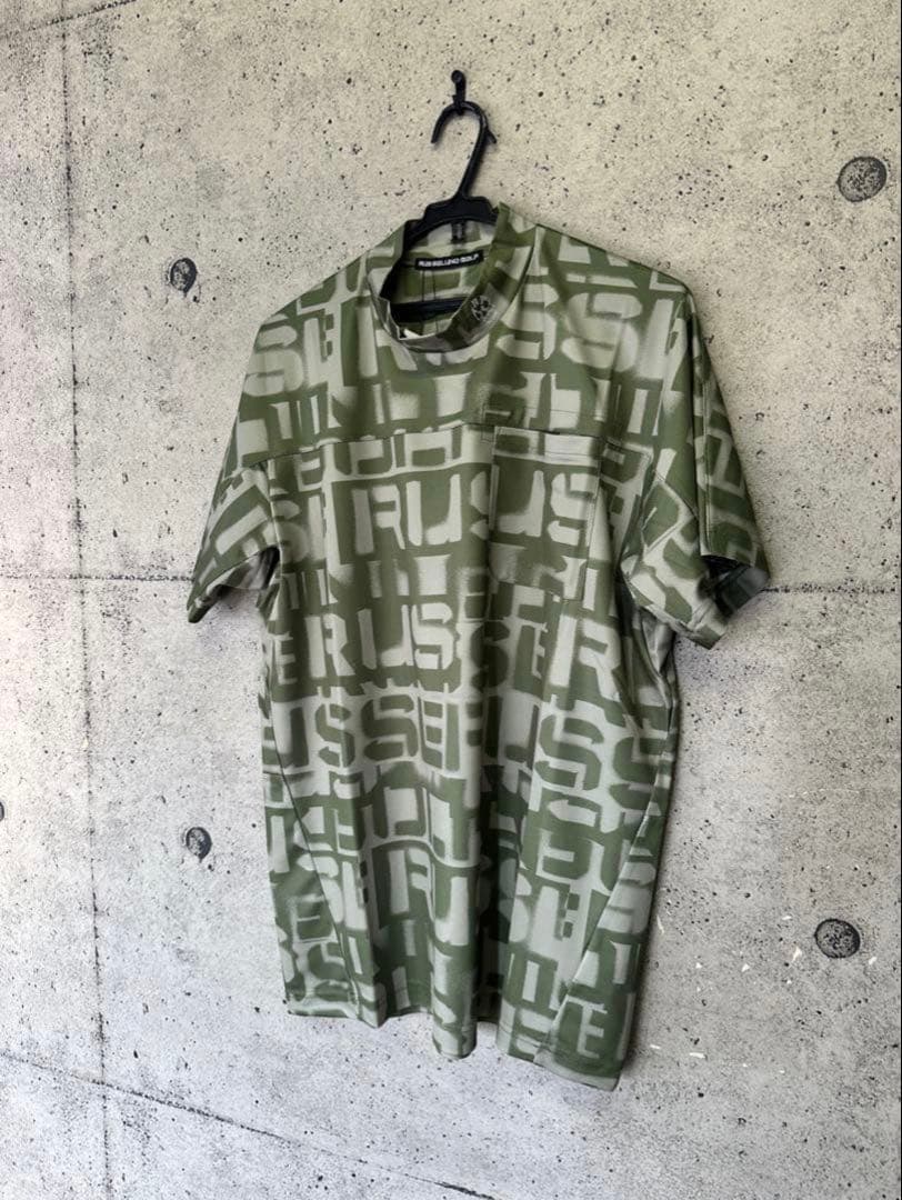 【新品未使用】サイズ5 メンズ モックネックシャツ ラッセルノ 2249