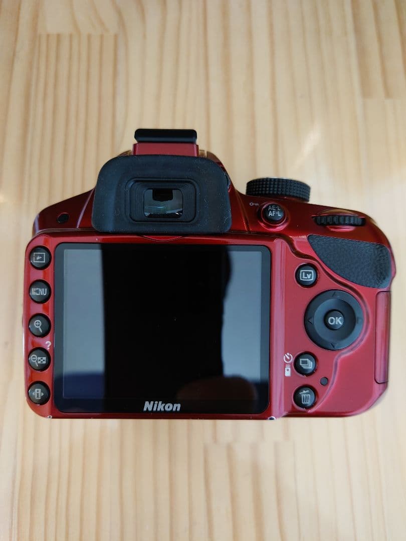 ★実用品★ Nikon ニコン D3200 レッド デジタル一眼レフカメラ