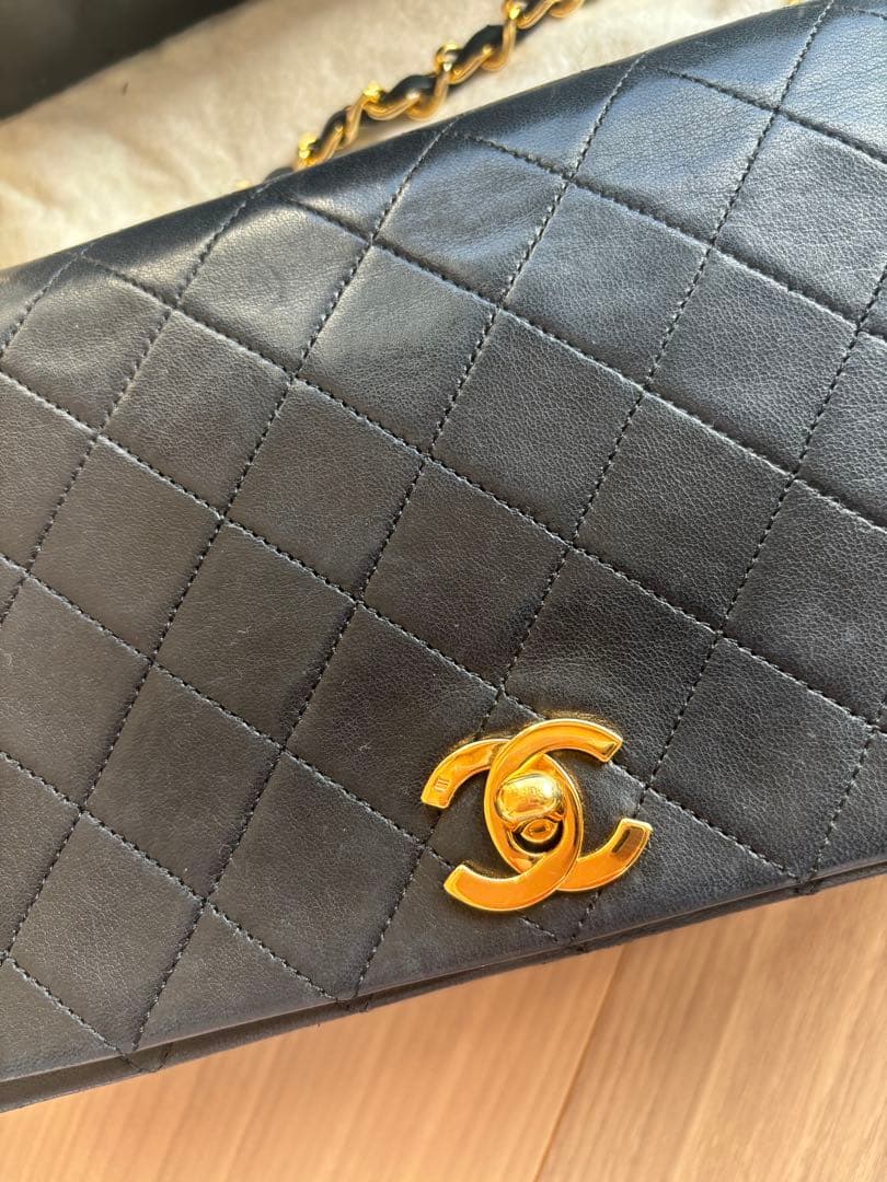 専用　シャネル　マトラッセ　ショルダーバッグ　ヴィンテージ　フルフラップ