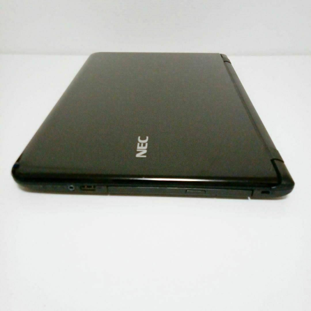 NEC 黒 ノートＰＣ Windows11 i5 8GB SSD カメラ DVD