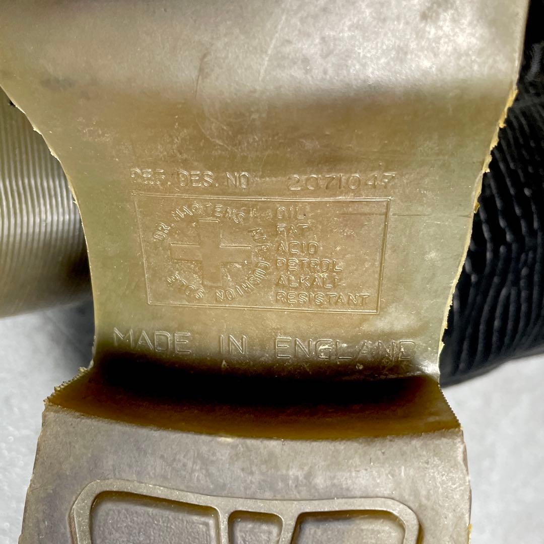 超希少✨️ Dr.Martens 20ホール イングランド製 クロコ型押し 黒