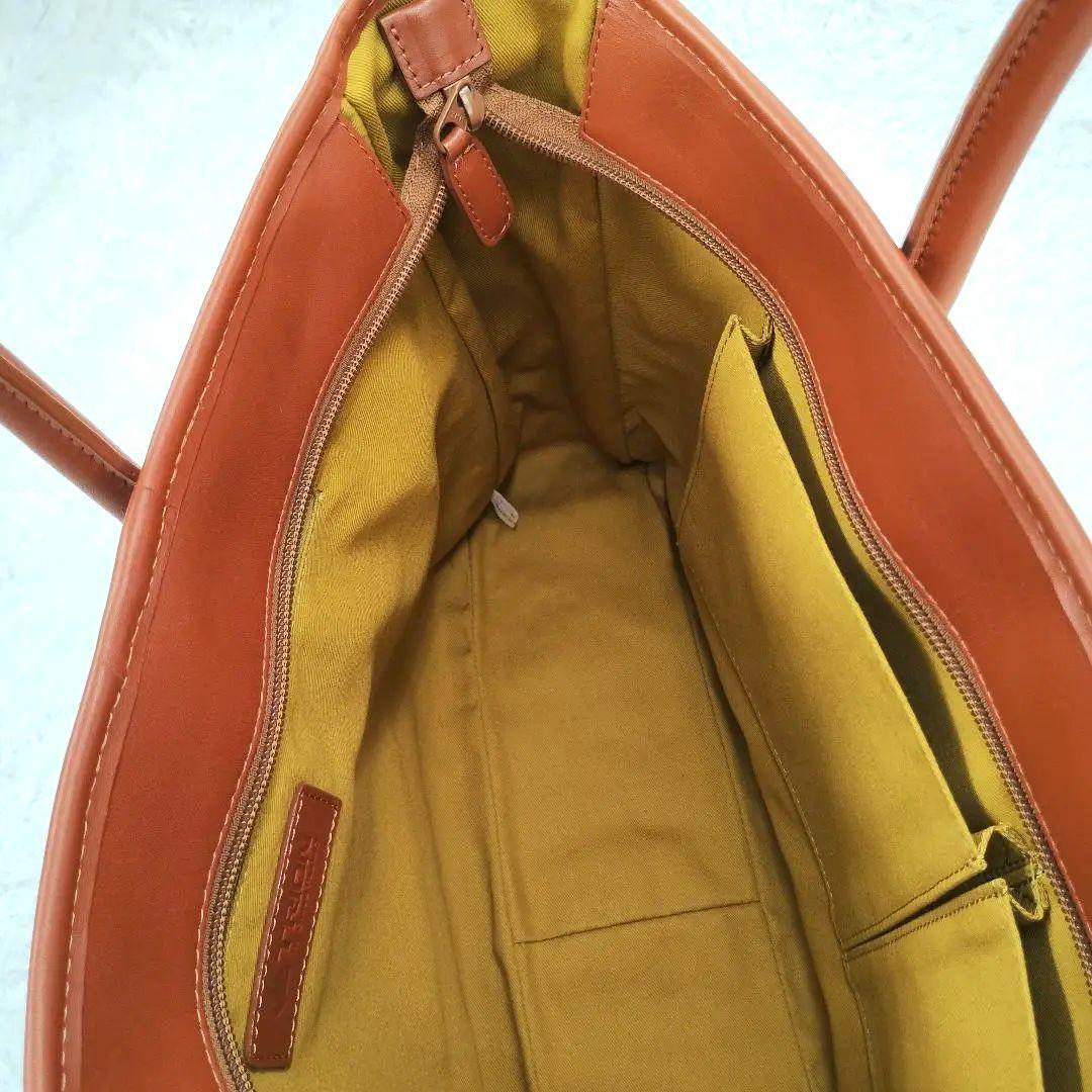 美品✨️トライオン パネルレザー トートバッグ パッチワーク レザー A4可