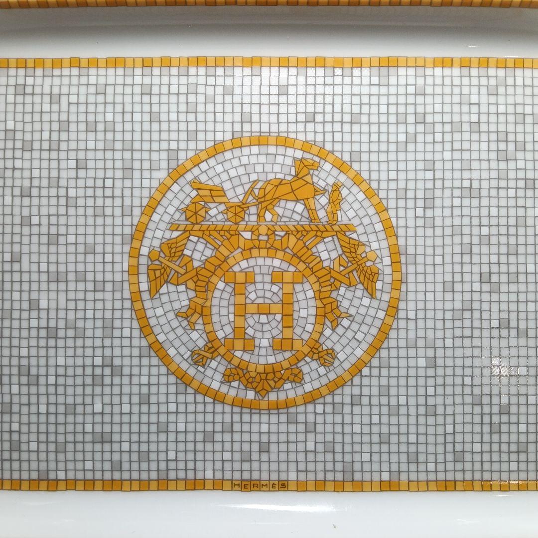 エルメス トレー モザイク 24 PM ヴァンキャトル 長方形プレート