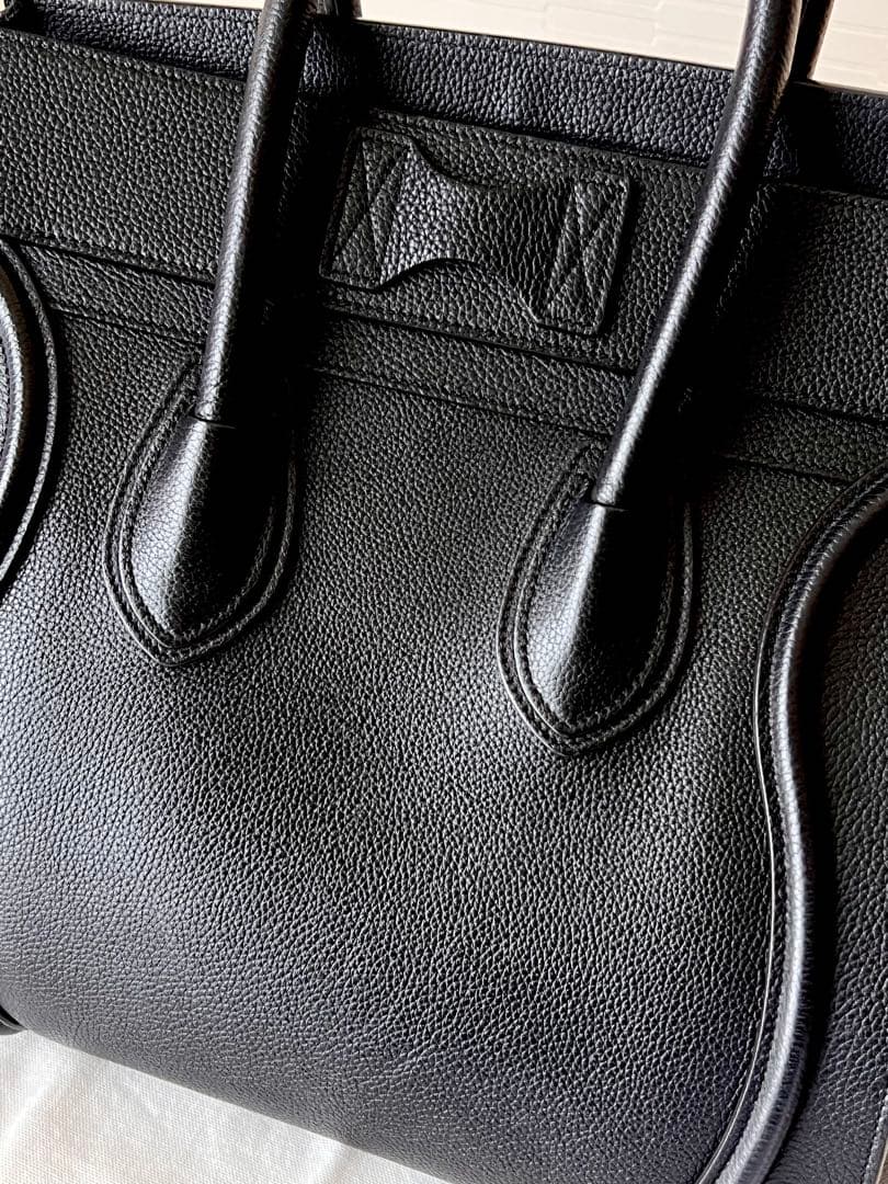 美品　セリーヌ　ラゲージバッグ　ブラック　ビジネス