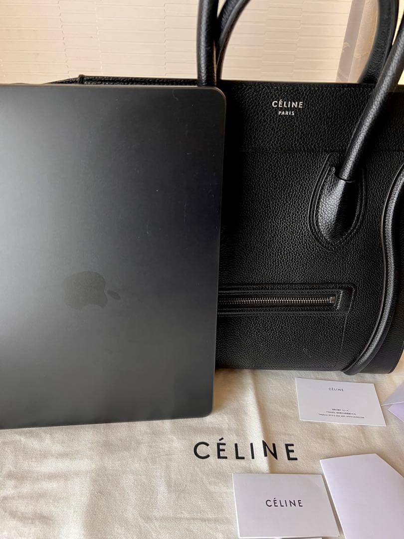 美品　セリーヌ　ラゲージバッグ　ブラック　ビジネス