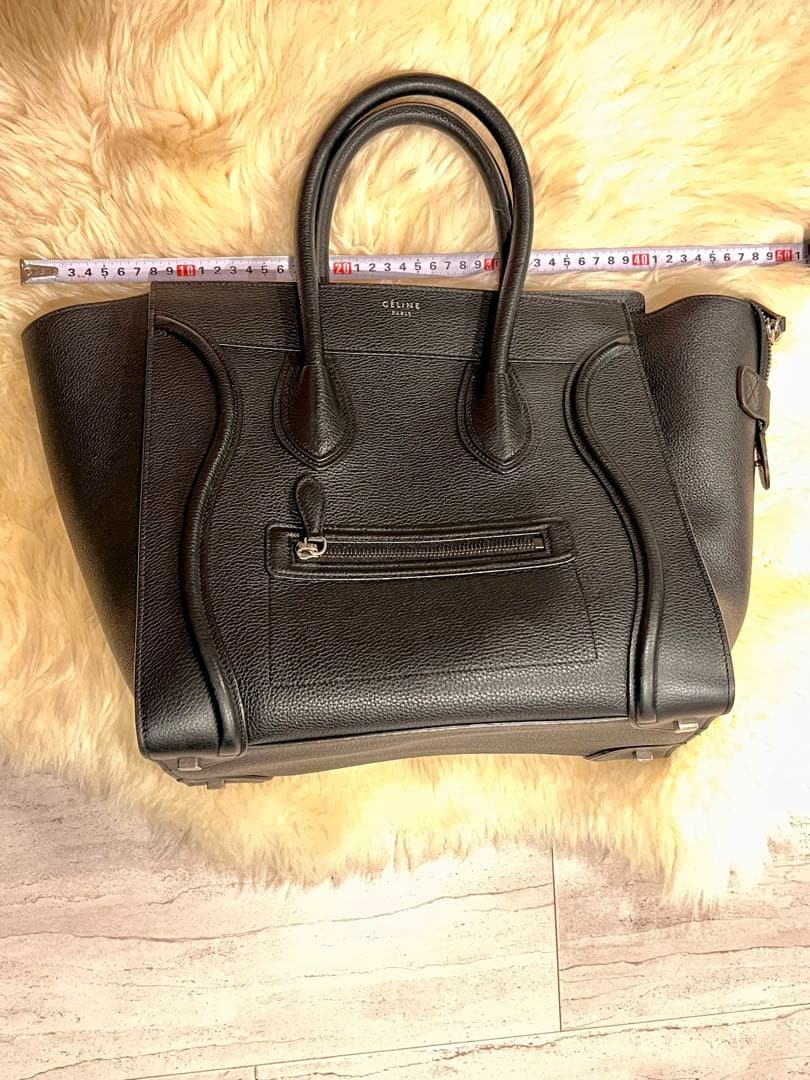 美品　セリーヌ　ラゲージバッグ　ブラック　ビジネス