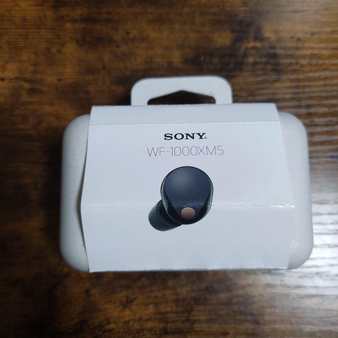【美品】 SONY WF-1000XM5 ワイヤレスイヤホン ブラック ソニー