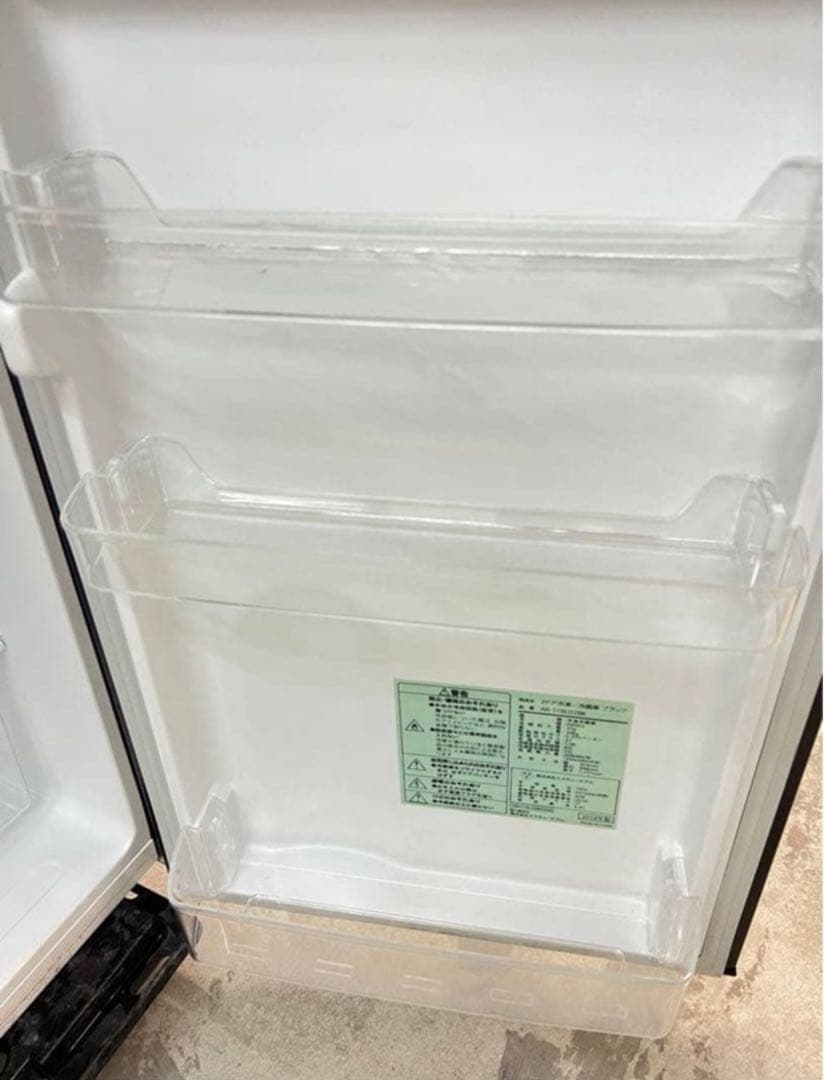 2018年式 118L A-Stage 冷蔵庫 AR-118L02BK