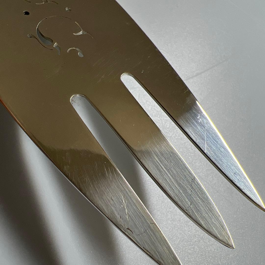 ジョージジェンセン　激レアブロッサムsterling925特大サービングフォーク