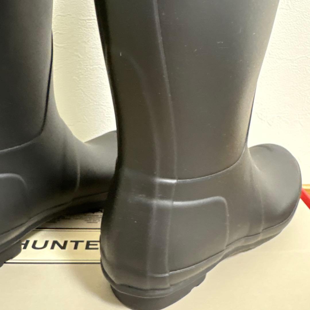 HUNTER長靴WOMENS BLACK サイズUK4 US6 EU37 未使用