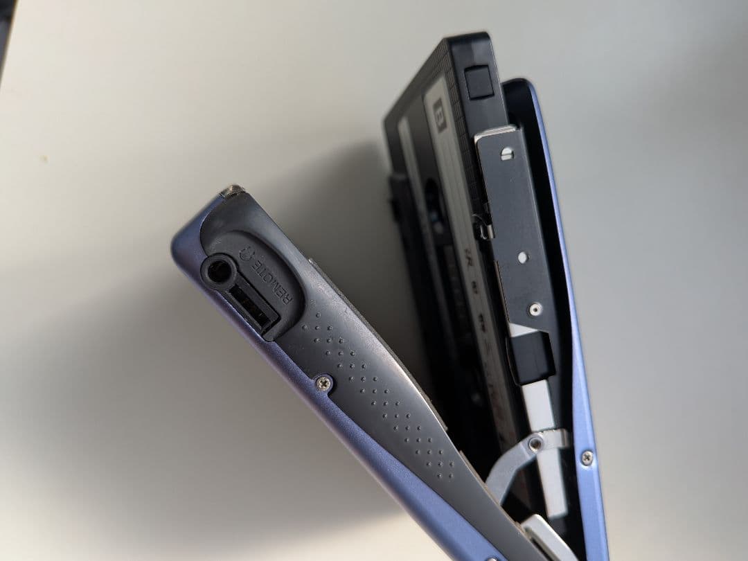 【整備品】ソニー SONY カセットウォークマン WM-EX2 電池BOX付き