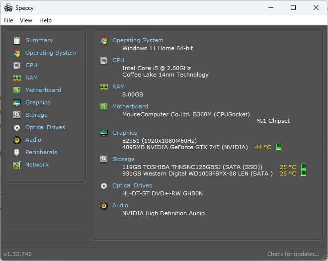 [M-TN 1300] ゲーミングPC