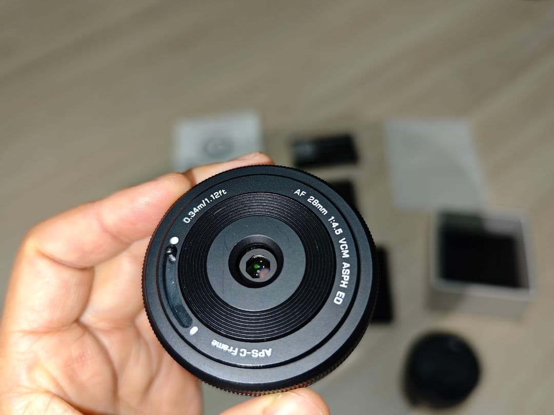 レンズ(単焦点) SGimageAF25mm1.8VILTROXAF284.5XC15-45set