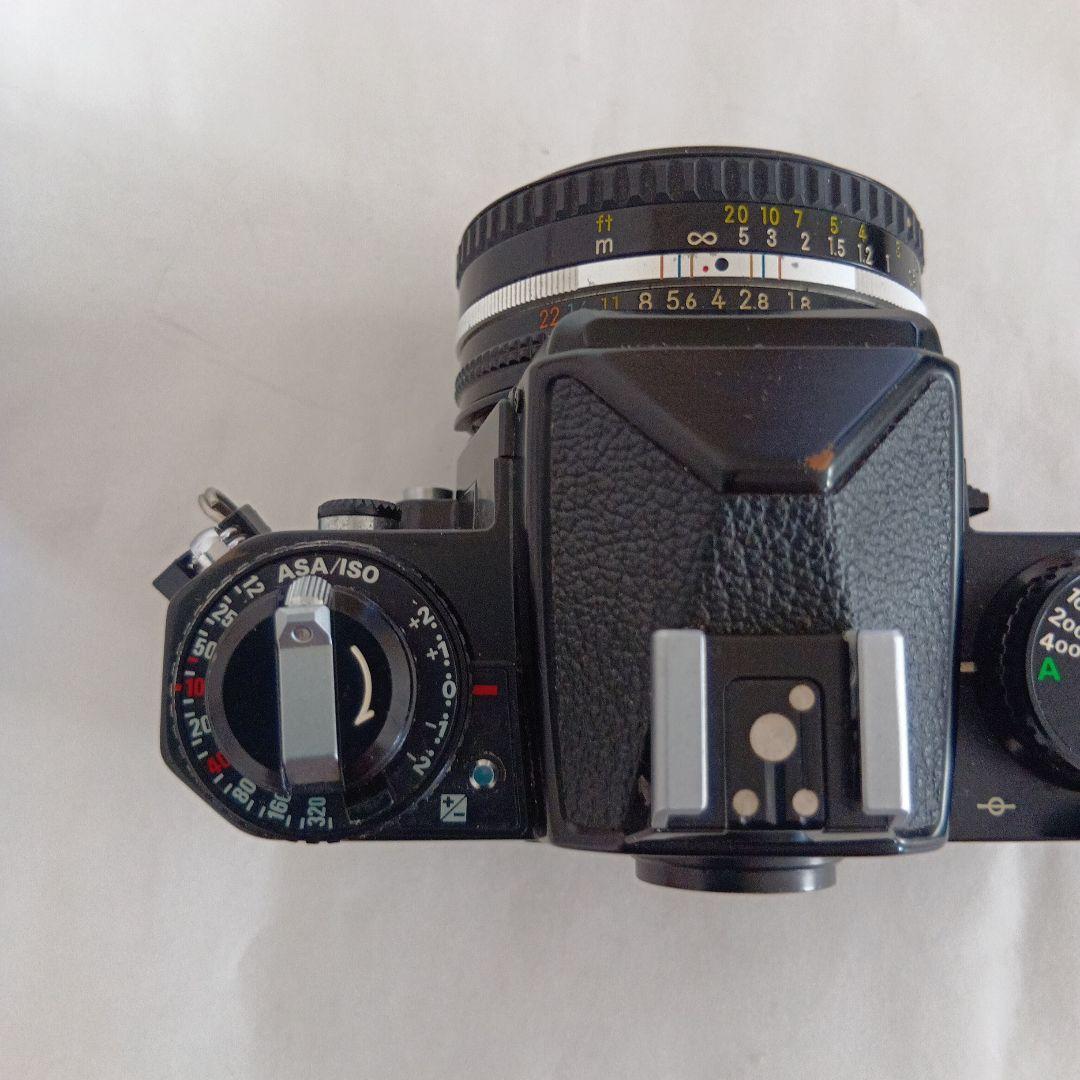 マロンNikon FE2 フィルムカメラ Nikonスピードライト