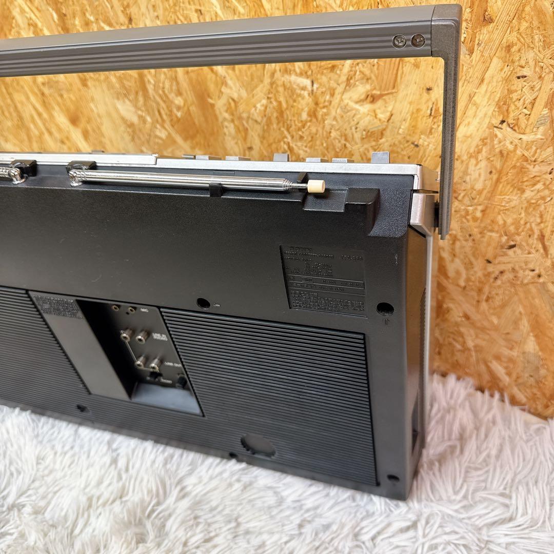 SONY/ソニー CFS-686 ラジカセ ラジオ/カセット AM FM 昭和
