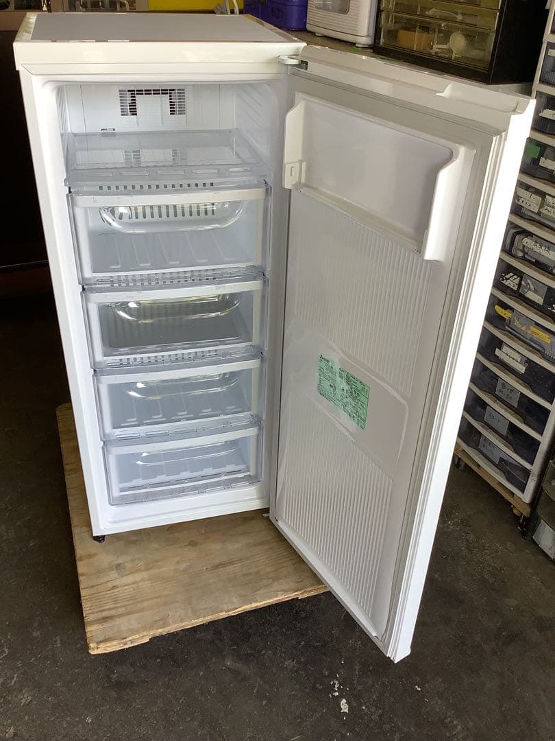 【高年式】三菱 1ドア冷凍庫 MF-U12G-W 121L 22年製 ホワイト