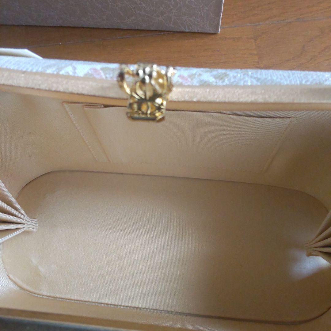 草履 バッグ セット 紗織 Lサイズ シルバー系