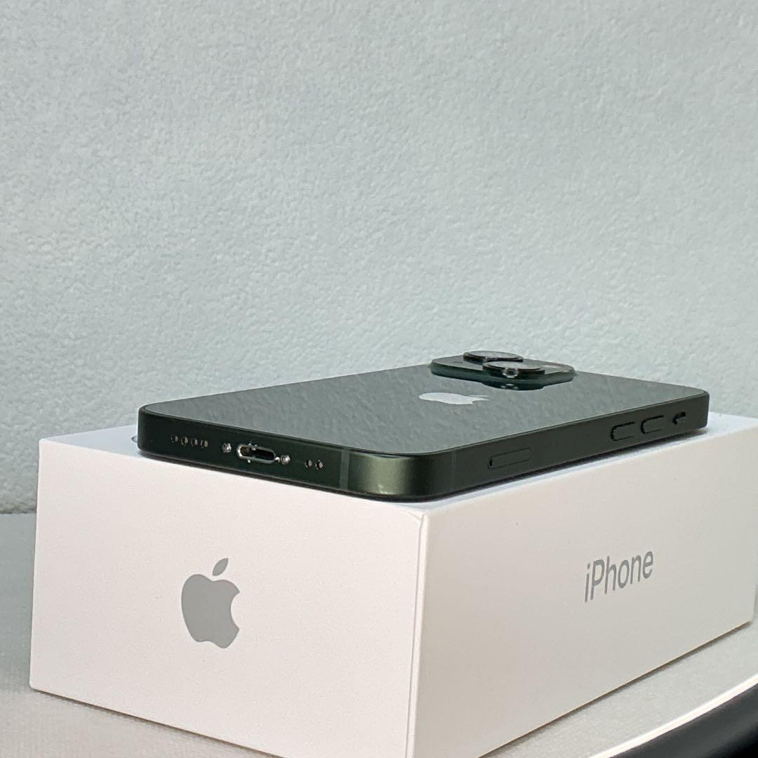 [美品]iPhone13mini 128GB 新品バッテリー　SIMフリー