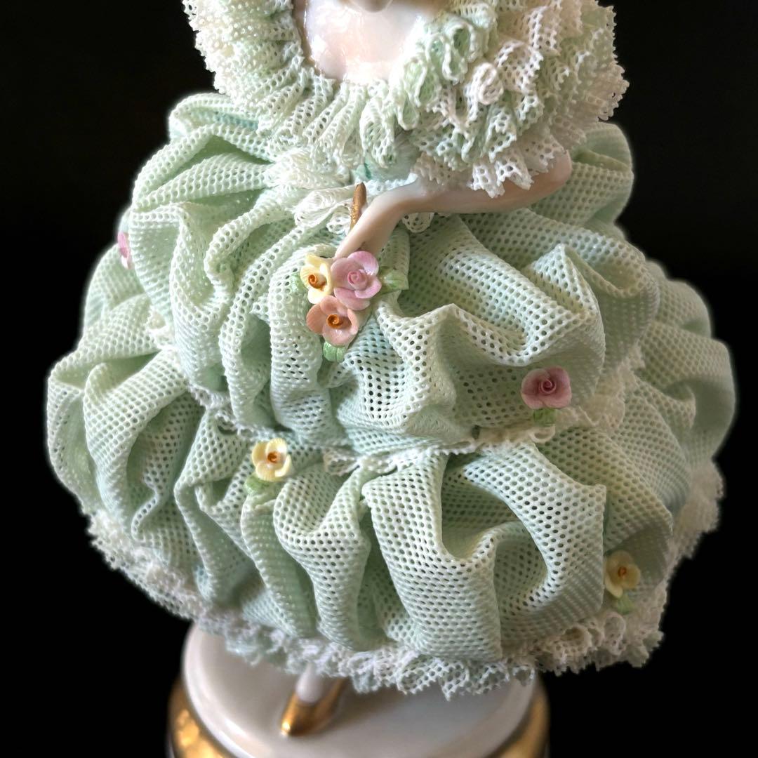 アイリッシュドレスデン　レースドール　Helena エメラルドコレクション