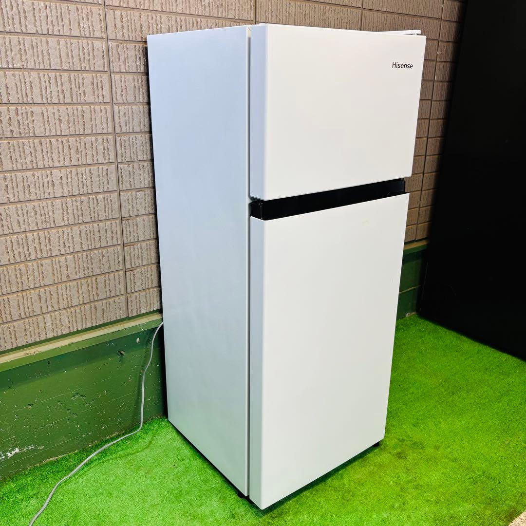 2023年製 124L 冷蔵庫 一人暮らし Hisense【地域限定配送無料】