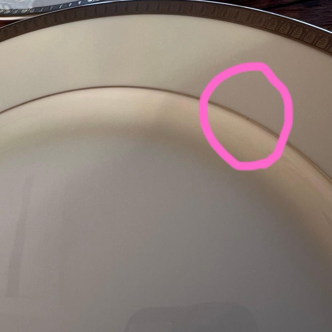 クリストフル　マルメゾン ポーセリンプラチナプレートセット 4枚