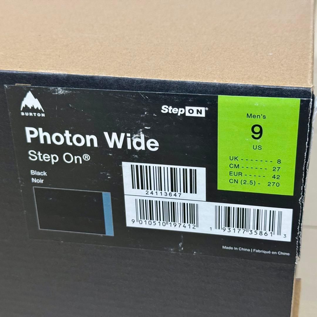 バートン　ステップオン　フォトンワイド　27.0cm