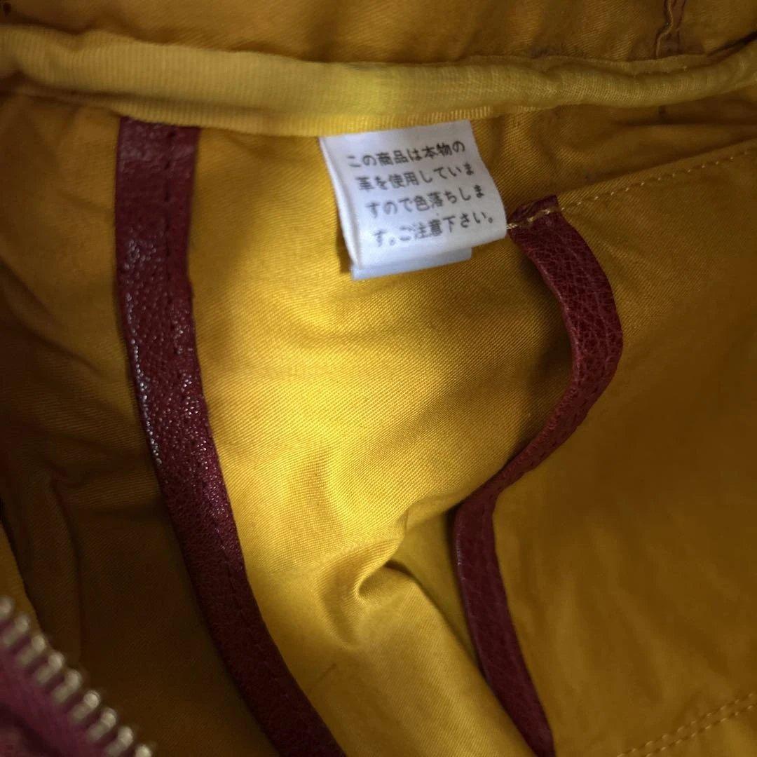 ポーター　プリュム　PORTER PRIME ボストンバッグ レア　赤　革