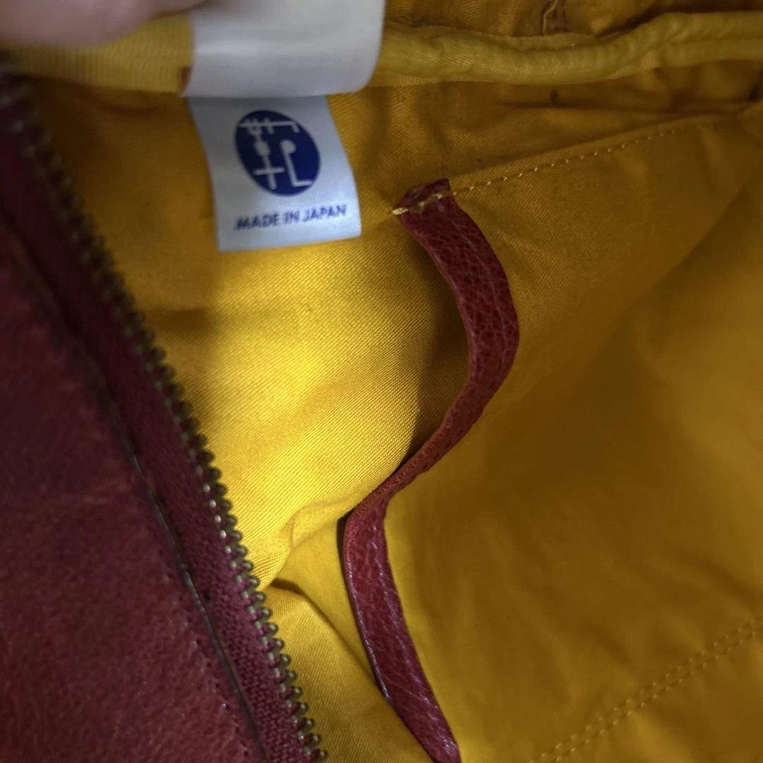 ポーター　プリュム　PORTER PRIME ボストンバッグ レア　赤　革