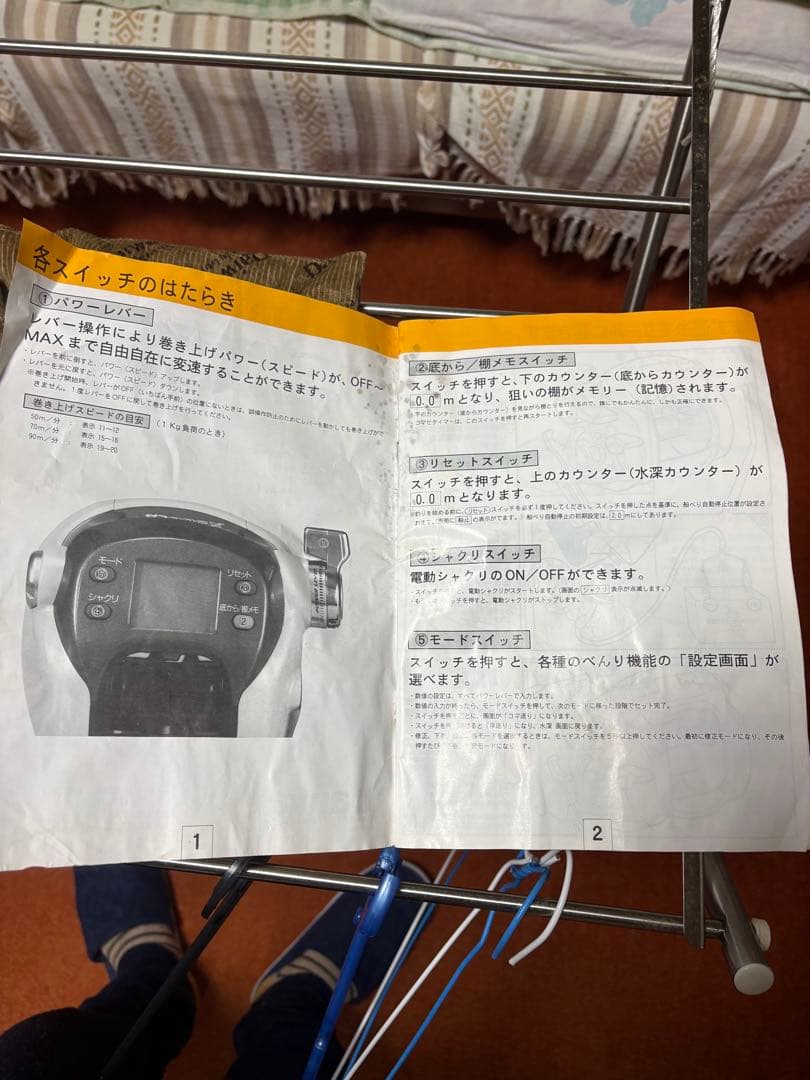 Daiwa SUPER TANACOM-S 600W 電動リール