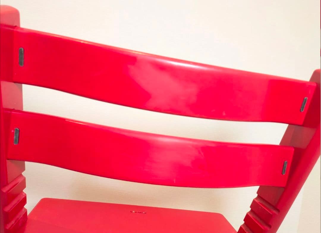 STOKKE トリップトラップ レッド 赤 シリアルナンバー 4 No.4