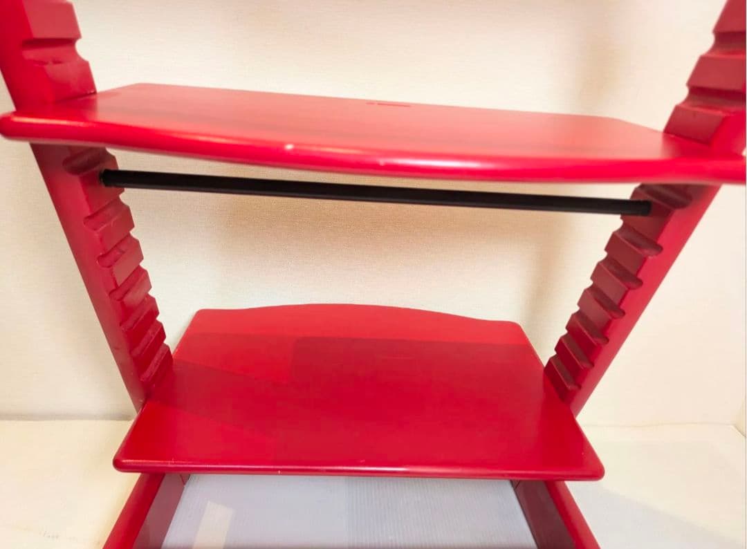 STOKKE トリップトラップ レッド 赤 シリアルナンバー 4 No.4