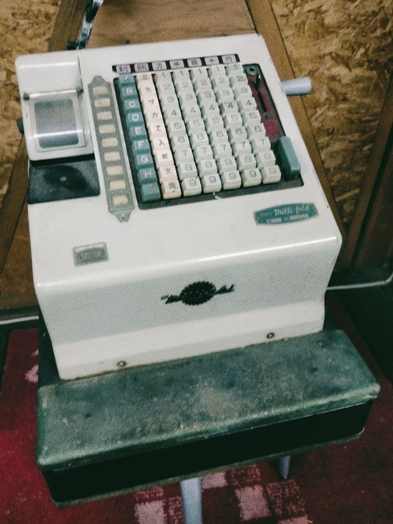 昭和レトロ当時物 レジスターミリオンレジスター アンティークオブジェ