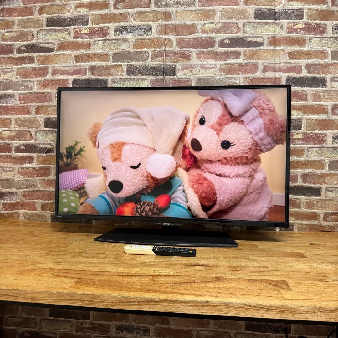 シャープ 40V型 4K液晶テレビ AQUOS 4T-C40BJ1 動画アプリ○